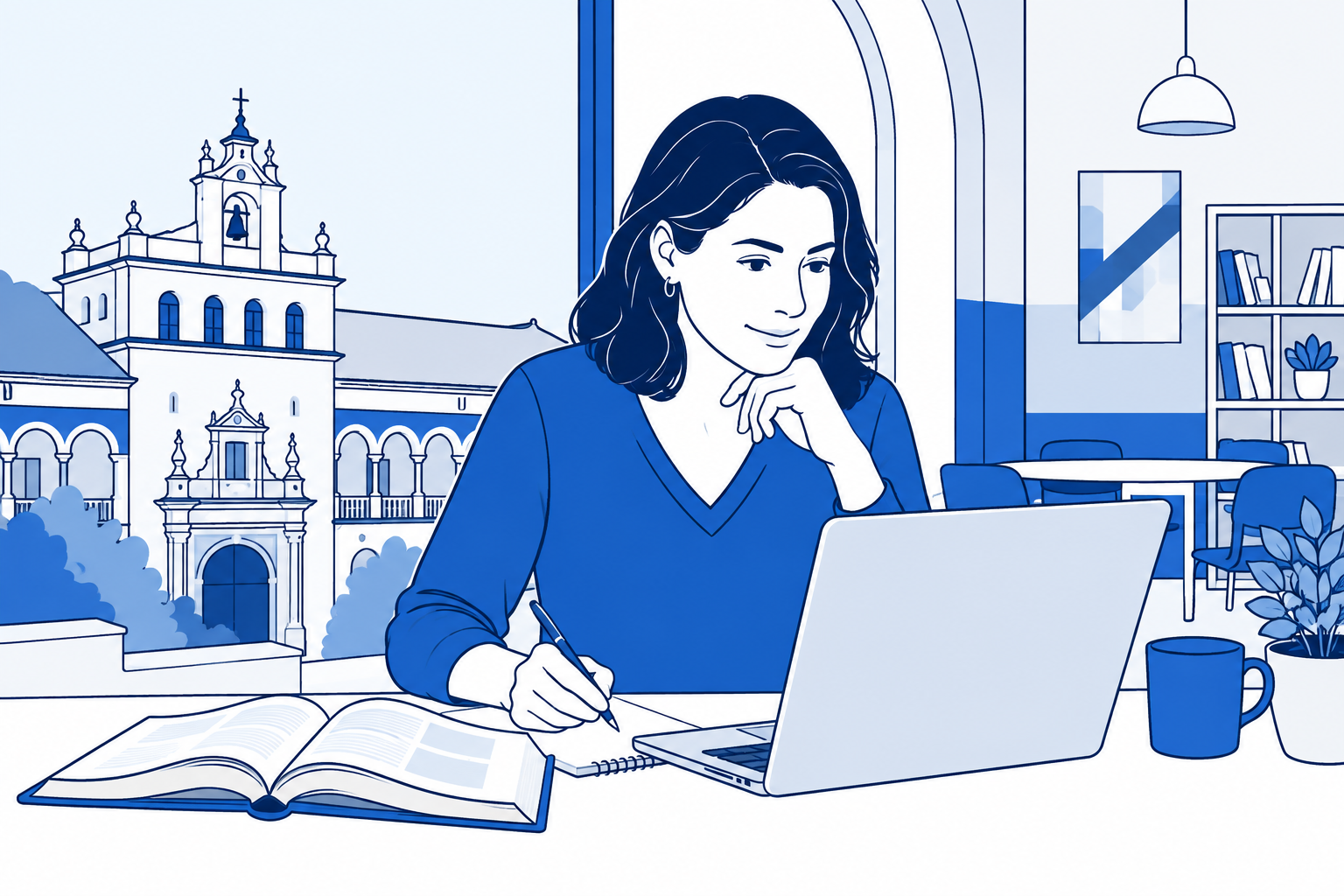 Enseñanza semipresencial: ESPA y Bachillerato para personas adultas