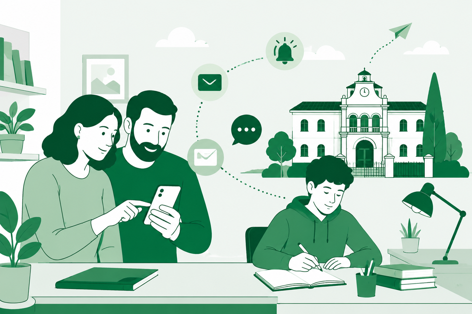 Aplicación iPasen para las familias